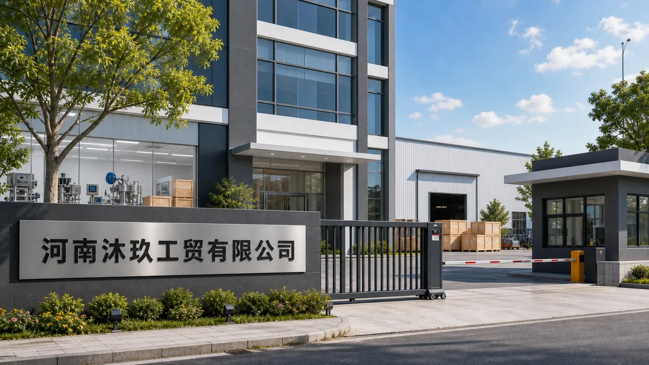 沐玖公司入口与建筑外景
