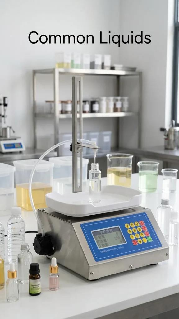 Semi-automatic High Precision Plastic Packaging Liquid Machine for Milk Juice Liquor Cream Beverage Soy Sauce Liquid Soap - Detail image 5