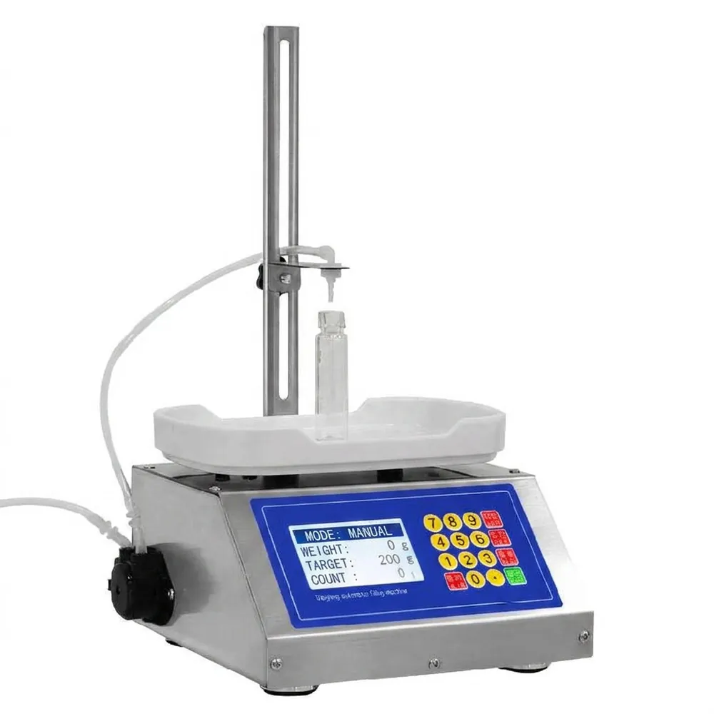 Semi-automatic High Precision Plastic Packaging Liquid Machine for Milk Juice Liquor Cream Beverage Soy Sauce Liquid Soap - Main image 1