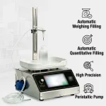 CSY-M90 Desktop Touchscreen Version Automatic Weighing Quantitative Liquid Filling Machine for Small Workspaces - Main image 5