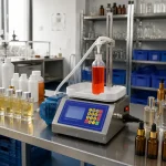 CSY 1200 Semi Auto Peristaltic Pump Liquid Filling Machine 2 to 100g Range for Glue Essence Oil and Chemical Solutions - Main image 3