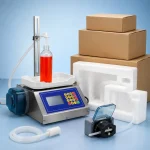 CSY 1200 Semi Auto Peristaltic Pump Liquid Filling Machine 2 to 100g Range for Glue Essence Oil and Chemical Solutions - Main image 5