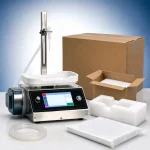 CSY1200 Desktop Semi-Automatic Peristaltic Pump Liquid Filling Machine 100g Filling Range 0.2g Accuracy Touch Screen - Main image 5