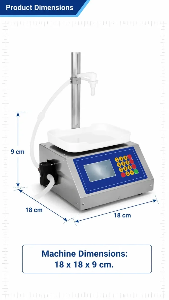 CSY3200 Small Weighing Type Quantitative Liquid Dispense Canned Sesame Paste Edible Oil Glue Viscous Volumetric Filling Machine - Detail image 6