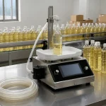 CSY3200 Semi Auto Liquid Filling Machine Desktop Diaphragm Pump Filler 8g to 1000g Capacity for Beverage Sauce Vinegar Oil - Main image 3