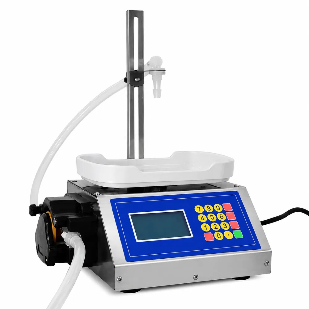 CSY 3500 Semi Auto Peristaltic Pump Liquid Filling Machine 10 to 500g Range for Glue Essence Oil and Chemical Solutions - Main image 1