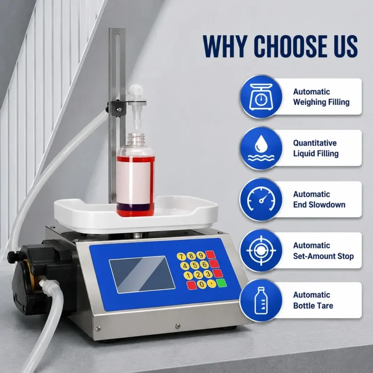 CSY 3500 Semi Auto Peristaltic Pump Liquid Filling Machine 10 to 500g Range for Glue Essence Oil and Chemical Solutions - Main image 2