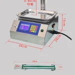 CSY-6500 Small Weighing Quantitative Filler with Corrosion Resistant Magnetic Pump for Oil Cleaner & Multi Liquids - Main image 5