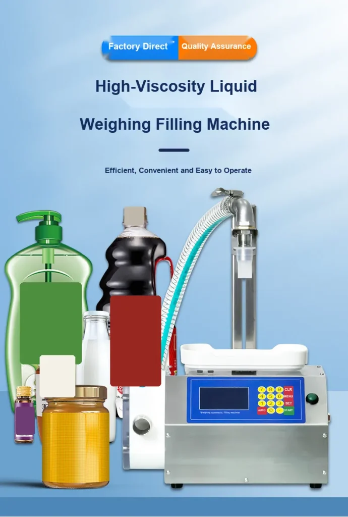 CSY-A3 Intelligent Electric Viscous Liquid Filler Automatic Semi-Automatic Mode 1 Year for Cream Glycerin Honey Essential Oils - Detail image 1