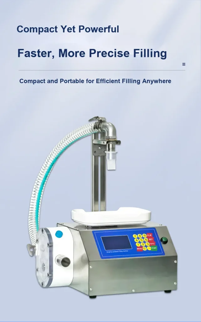 CSY-A3 Intelligent Electric Viscous Liquid Filler Automatic Semi-Automatic Mode 1 Year for Cream Glycerin Honey Essential Oils - Detail image 3