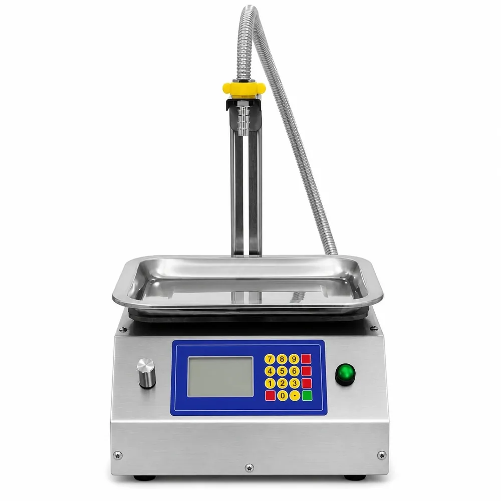 CSY-L12 Semi-Automatic Edible Oil Machine High Accuracy Liquid Soap Peanut Oil Bottling Plastic Cans 12L/Min Eco-Friendly - Main image 1