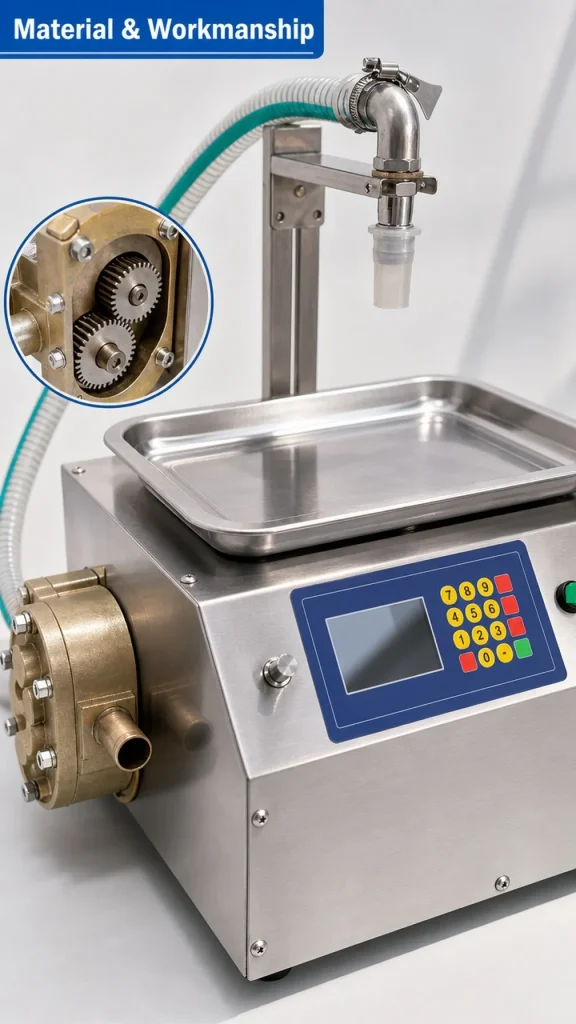 CSY-L15 Intelligent Electric Viscous Liquid Filler High Precision Dual Modes 1 Year Warranty for Plastic/Glass/Paper Cream - Detail image 5