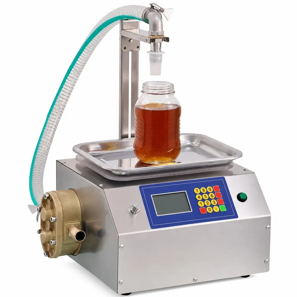 CSY-L15 Intelligent Electric Viscous Liquid Filler High Precision Dual Modes 1 Year Warranty for Plastic/Glass/Paper Cream - Main image 1