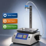 CSYL17 Small High Precision Semi-Automatic Volumetric Filling Machine for Canned Edible Oil Water Juice Viscous Liquids - Main image 6
