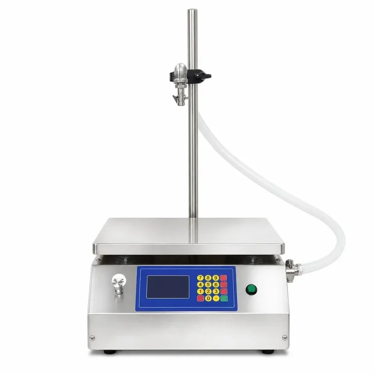 CSY-L20 High Precision Semi-Automatic Weighing Liquid Machine for Edible Oil Peanut Oil Rapeseed Oil Beverage Liquid Soap - Main image 1