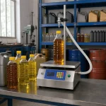 CSY-L20 High Precision Semi-Automatic Weighing Liquid Machine for Edible Oil Peanut Oil Rapeseed Oil Beverage Liquid Soap - Main image 3