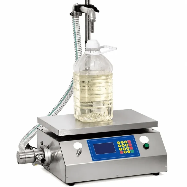 CSY-L30 Small Weighing Quantitative Filler with Corrosion Resistant Magnetic Pump for Oil Cleaner & Multi Liquids - Main image 1