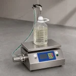 CSY-L30 Small Weighing Quantitative Filler with Corrosion Resistant Magnetic Pump for Oil Cleaner & Multi Liquids - Main image 4