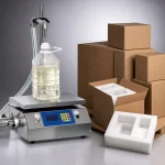 CSY-L30 Small Weighing Quantitative Filler with Corrosion Resistant Magnetic Pump for Oil Cleaner & Multi Liquids - Main image 5