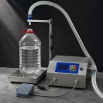 CSY-L36 Semi Auto Liquid Filling Machine Desktop Diaphragm Pump Filler 30g to 30kg Capacity for Beverage Sauce Vinegar Oil - Main image 4