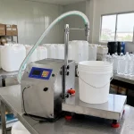 CSYL72 High Precision Semi-Automatic Volumetric Machine for Canned Edible Oil Water Juice Viscous Liquids Small Weighing - Main image 3