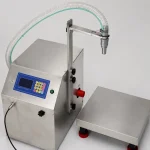 CSYL72 High Precision Semi-Automatic Volumetric Machine for Canned Edible Oil Water Juice Viscous Liquids Small Weighing - Main image 4
