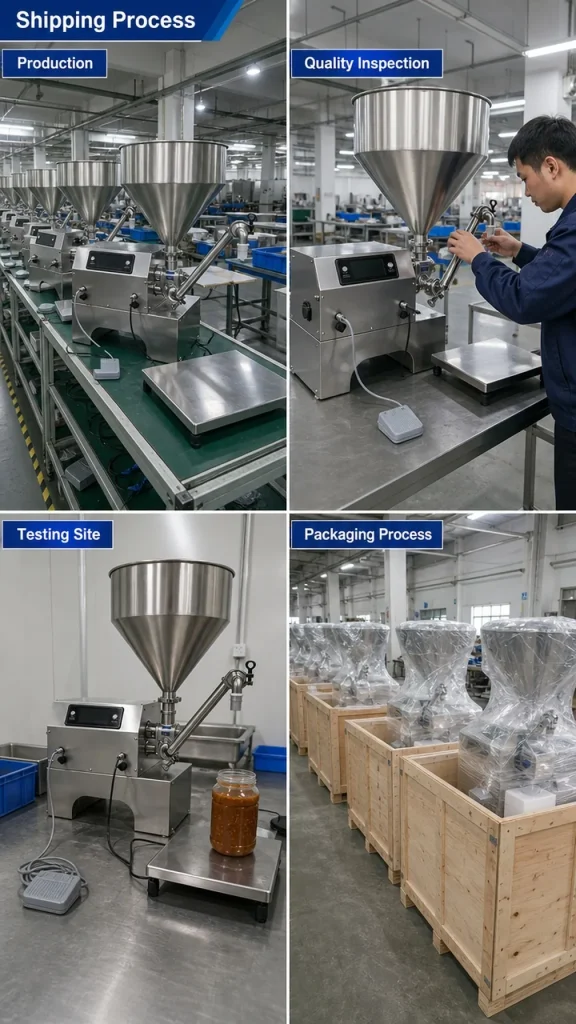 CSY-L80 Intelligent Electric Viscous Liquid Filler High Precision Dual Modes 1 Year Warranty Plastic/Glass/Paper Honey 10L - Detail image 6