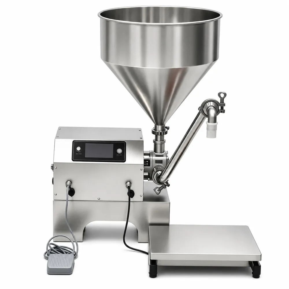 CSY-L80 Intelligent Electric Viscous Liquid Filler High Precision Dual Modes 1 Year Warranty Plastic/Glass/Paper Honey 10L - Main image 1