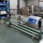 Small 4Head Weighing Quantitative Liquid Filling Machine with Diaphragm Pump for Water Wine  Pesticides  Essential Oil Reagents - Main image 4