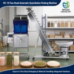 Fully Automatic Two-Head Quantitative Granule Packing Machine 10g-2000g High Precision HC-10 with Bucket Elevator - Main image 5