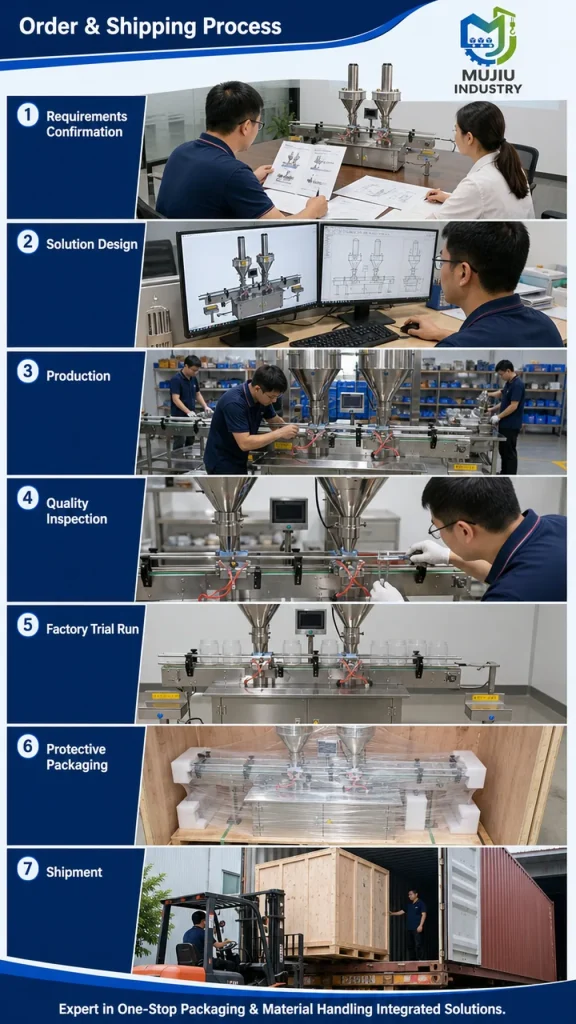 Automatic Double-Head Powder Bottle Filling Line 5g-1kg High Speed Twin Screw Dosing Machine for Jars and Cans - Detail image 6