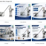 Semi-Automatic Powder Filling Packing Machine 5g-10kg Servo Screw Metering with Integrated Auger Conveyor - Main image 6