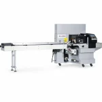 HC-320 Automatic Horizontal Pillow Packing Machine Flow Wrapping Machine for Biscuits Snack Bars and Bakery Products - Main image 1