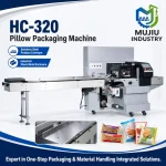 HC-320 Automatic Horizontal Pillow Packing Machine Flow Wrapping Machine for Biscuits Snack Bars and Bakery Products - Main image 4