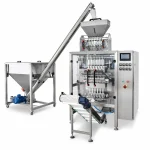 HC-90B-4L Automatic Four-Lane Back-Seal Powder Granule VFFS Sachet Packing Machine with Auger Metering and Touchscreen Control - Main image 1