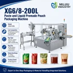 XG6/8-200L Automatic Premade Pouch Liquid Filling Machine Doypack Filling Sealing Machine for Paste Sauce and Liquid Seasoning - Main image 6
