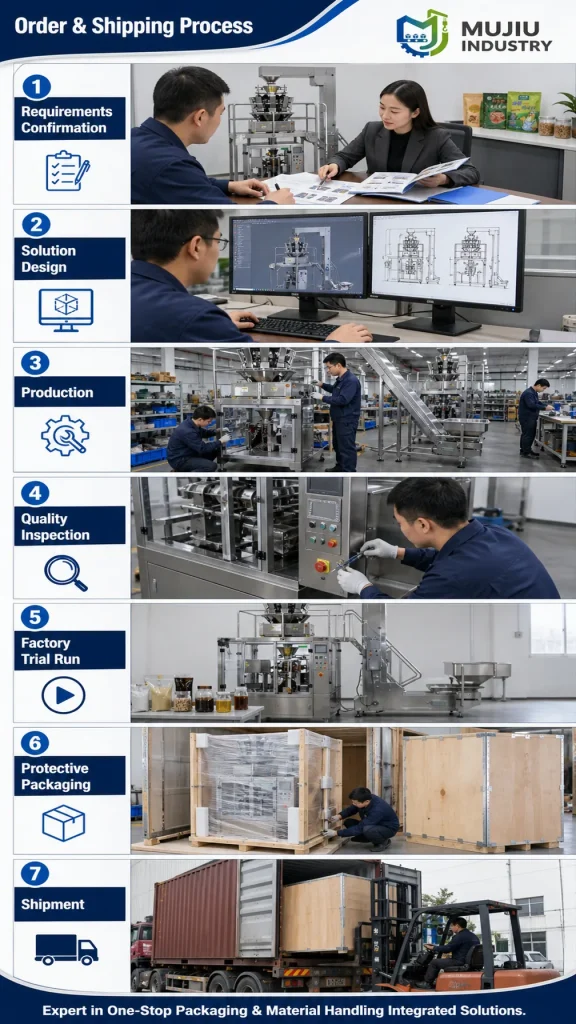 XG8-200F Combination Scale Premade Pouch Packaging Machine Multihead Weigher Rotary Pouch Packing for Snack Granule Seeds Nuts - Detail image 6