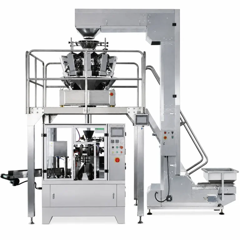 XG8-200F Combination Scale Premade Pouch Packaging Machine Multihead Weigher Rotary Pouch Packing for Snack Granule Seeds Nuts - Main image 1