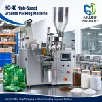 MUJIU HC-40 High-Speed Granule Packing Machine Automatic 3/4 Side Sealing Bagging Machine for 1-15g Granules - Main image 5