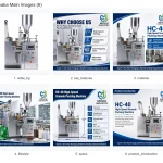 MUJIU HC-40 High-Speed Granule Packing Machine Automatic 3/4 Side Sealing Bagging Machine for 1-15g Granules - Main image 6