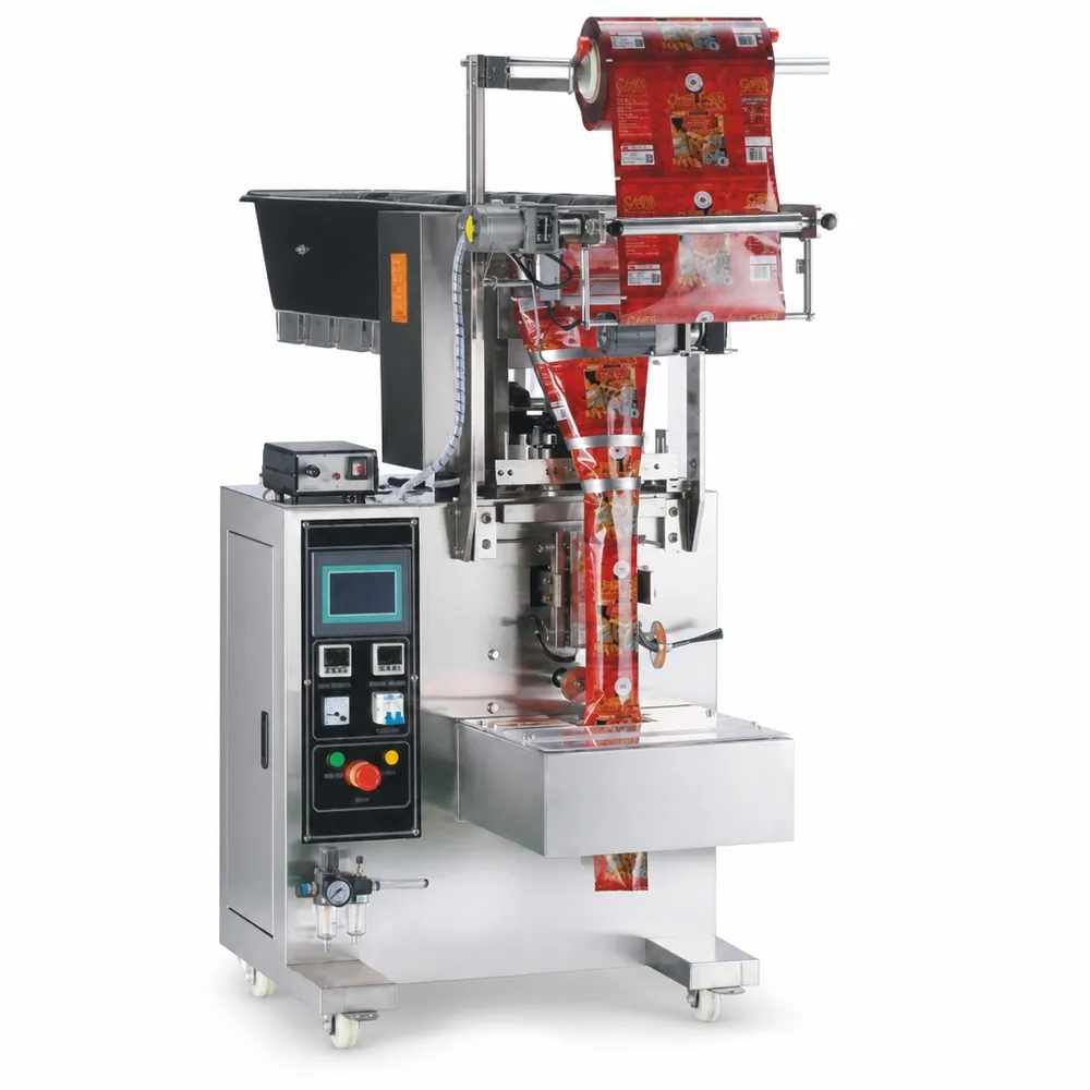 MUJIU HCB3-320S High-Speed Bucket-Type Vertical Packing Machine Automatic Back-Seal Sachet Packing Machine for Snacks - Main image 1