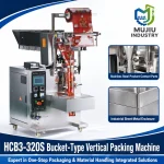 MUJIU HCB3-320S High-Speed Bucket-Type Vertical Packing Machine Automatic Back-Seal Sachet Packing Machine for Snacks - Main image 4