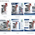 MUJIU HCB3-320S High-Speed Bucket-Type Vertical Packing Machine Automatic Back-Seal Sachet Packing Machine for Snacks - Main image 6
