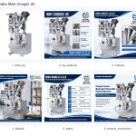 MUJIU HCB4-320AT-L1/L2/L3 Powder Screw Back-Seal Three-Side Packing Machine Automatic Small Sachet Filling Machine - Main image 6