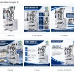 MUJIU HCB4-320B-Z2 Automatic Particle Four-Side Sealing Packing Machine Rotary Cup Dosing Sachet Filling Machine - Main image 6