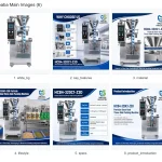MUJIU HCB4-320C1-Z3D Automatic Particle Back-Seal Three-Side Packing Machine Rotary Cup Filling Bagging Machine - Main image 6