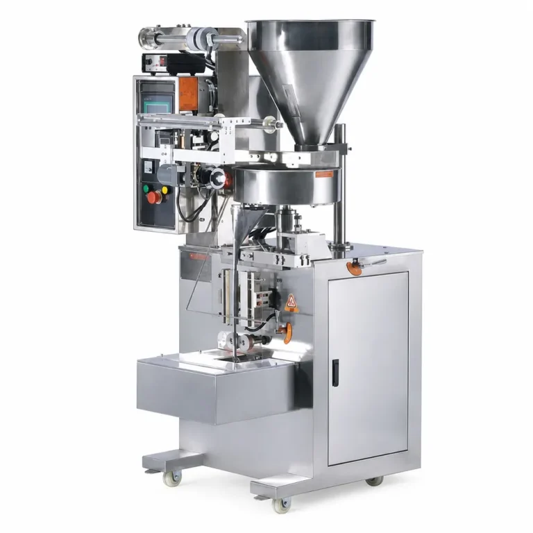 MUJIU HCB4-B120E-Z3D Automatic Triangle Bag Granule Packing Machine Rotary Cup Pyramid Sachet Filling Machine - Main image 1