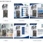 MUJIU HCB4-JL320C1-F Automatic Jelly Strip Vertical Packing Machine Self-flowing Feeding Back-Seal Sachet Machine - Main image 6