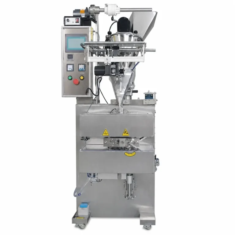 HCB5-3015B Automatic 4 Side Seal Powder Screw Packing Machine Sachet Pouch Filler for Spices Coffee Milk Flour VFFS Packaging - Main image 1