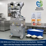 HCB5-3015B Automatic 4 Side Seal Powder Screw Packing Machine Sachet Pouch Filler for Spices Coffee Milk Flour VFFS Packaging - Main image 5